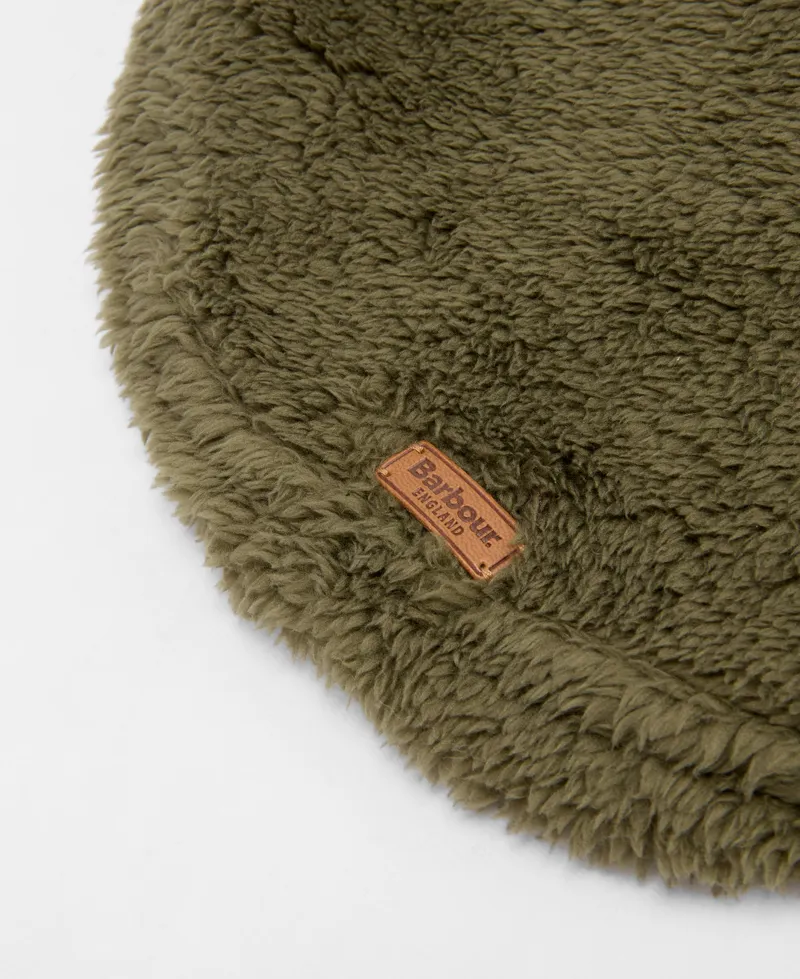 Barbour Brindle Fleece Dog Jumper Olive-4