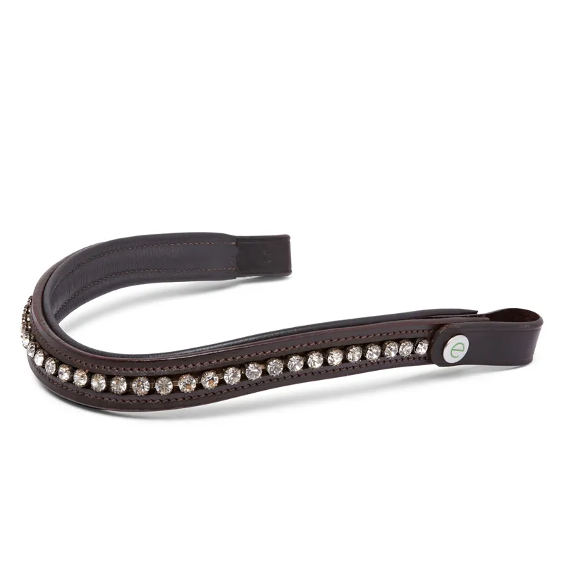 EcoRider Freedom Dipped Crystal Browband Brown