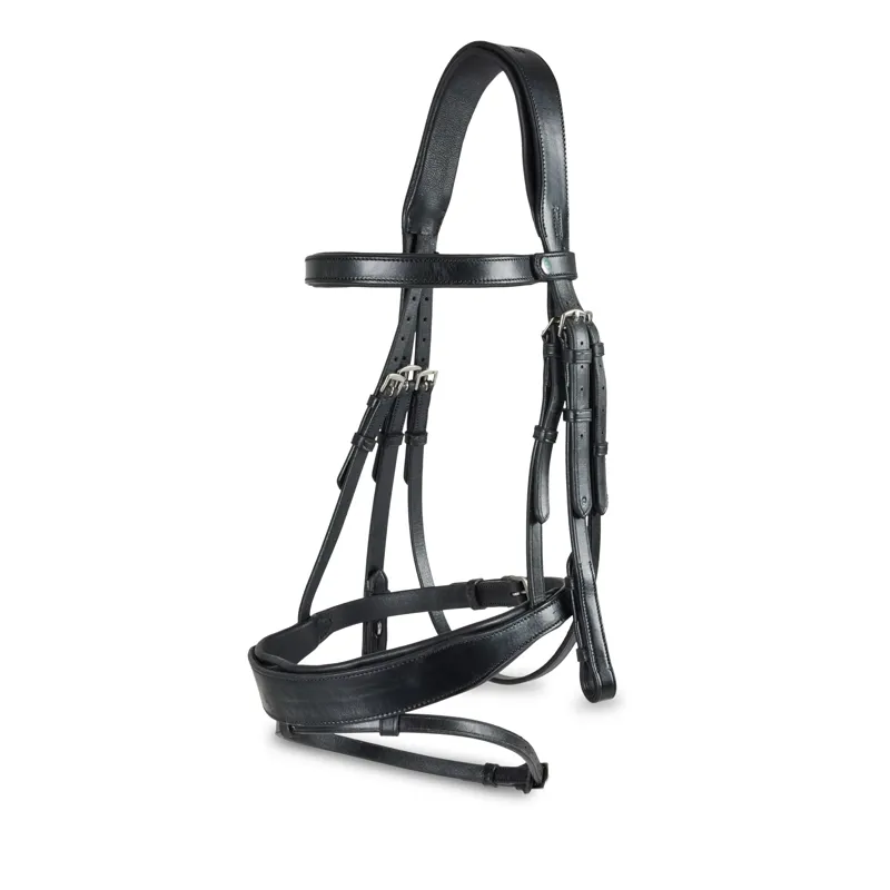 EcoRider SeamFree Show Bridle Black