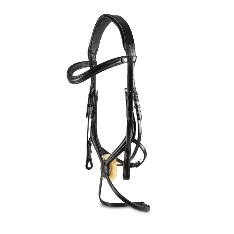 EcoRider SeamFree Grackle Bridle Black