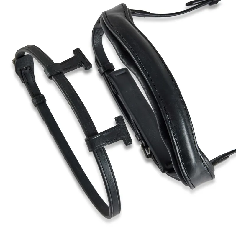 EcoRider SeamFree Anatomic Bridle Black-2
