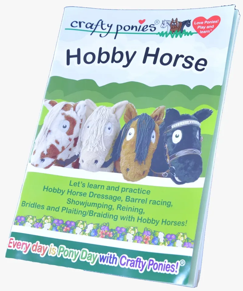 Crafty Ponies Hobby Horse Palomino-1