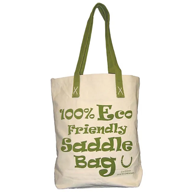 Moorland Rider Horsey Girl Shopper Bag Green