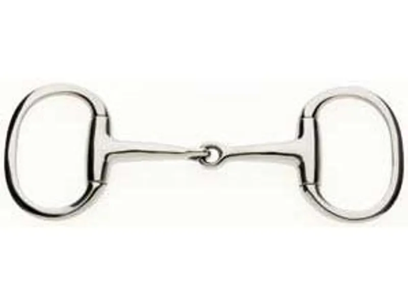 Eggbutt Snaffle Single Jointed Bit 