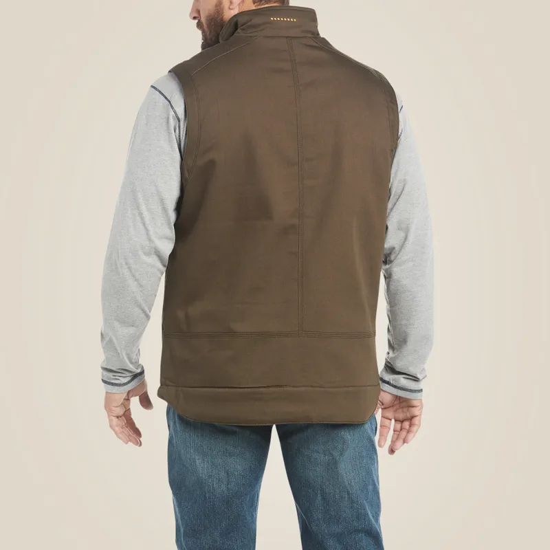 Ariat Mens Rebar DuraCanvas Vest Wren-3