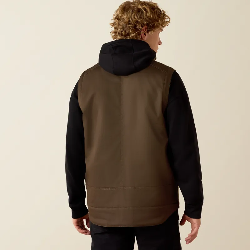 Ariat Mens Rebar DuraCanvas Vest Wren-4