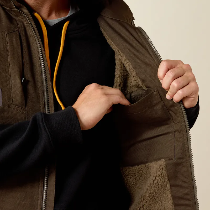 Ariat Mens Rebar DuraCanvas Vest Wren-7