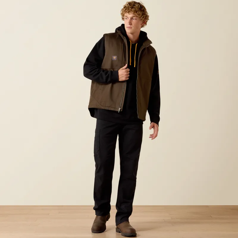 Ariat Mens Rebar DuraCanvas Vest Wren-8