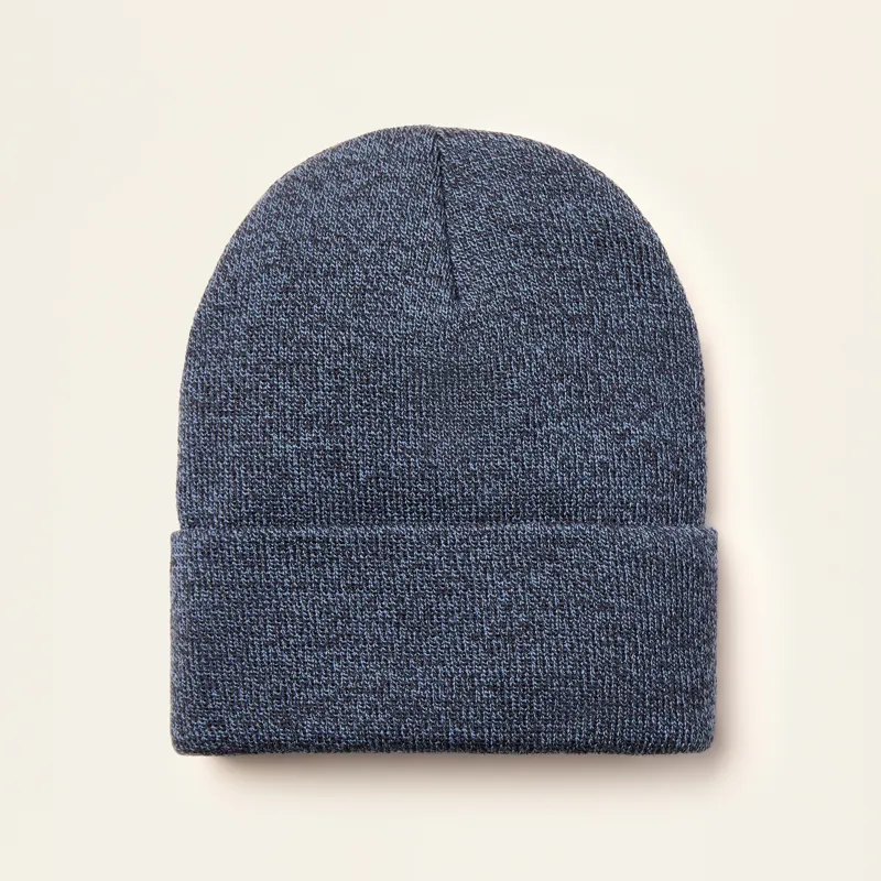 Ariat Rebar Beanie Navy/Light Blue-1