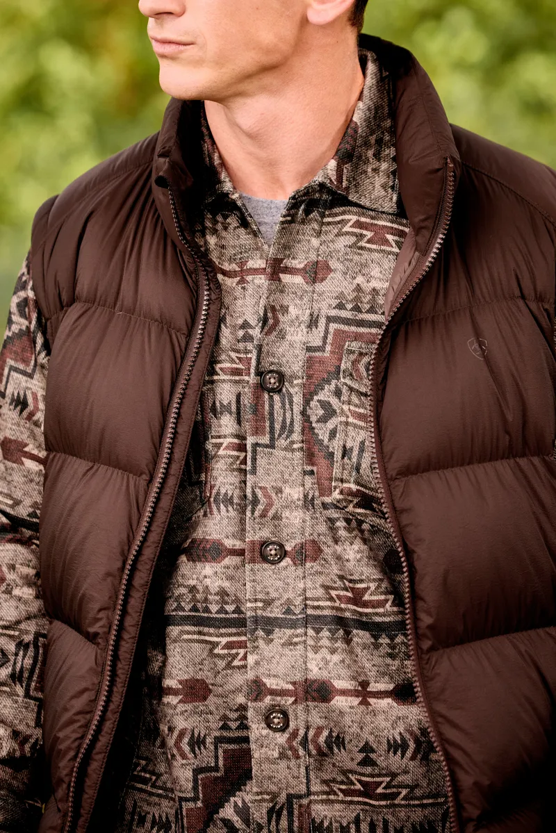 Ariat Mens Ultra Puff Vest Java-2