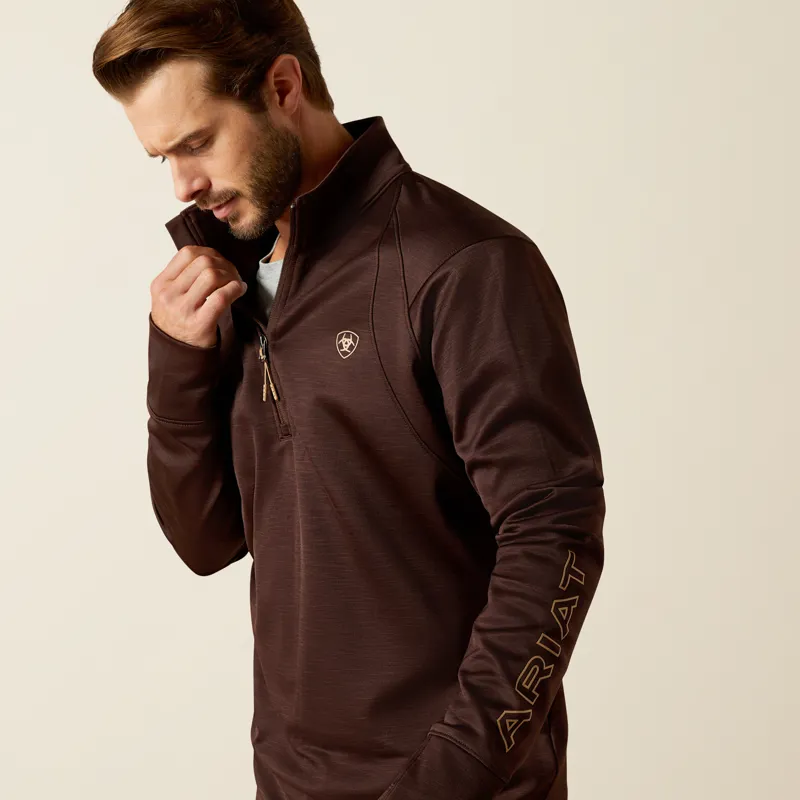 Ariat Mens Team EQ 1/2 Zip Pullover Java-2