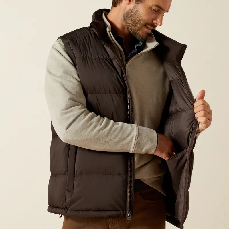 Ariat Mens Ultra Puff Vest Java-5