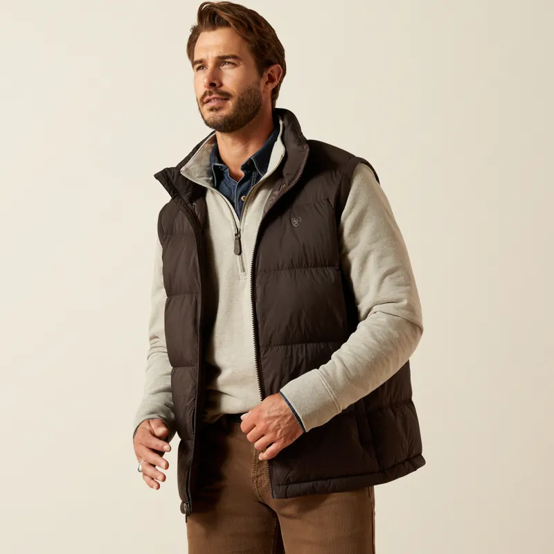 Ariat Mens Ultra Puff Vest Java