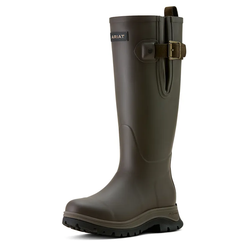 Ariat Ladies Woodstock Rubber Boot Bracken Brown-5