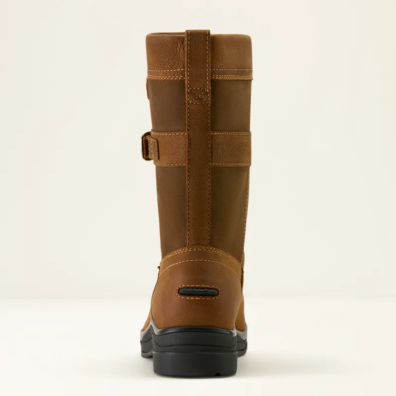 Ariat Ladies Bampton Mid Calf Waterproof Boot Baked Brown-4