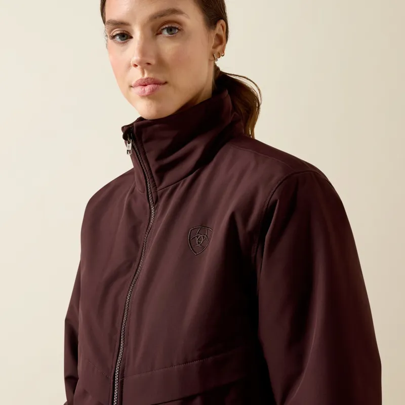 Ariat Womens Stable 2.0 Insulated Jacket Chocolate Plum-2