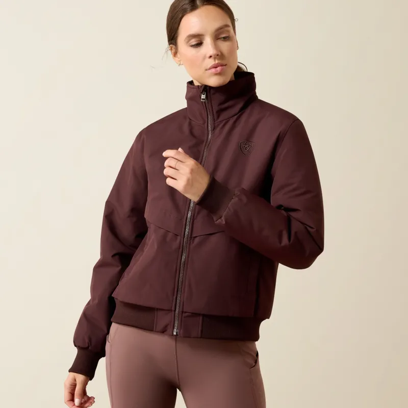 Ariat Womens Stable 2.0 Insulated Jacket Chocolate Plum-3