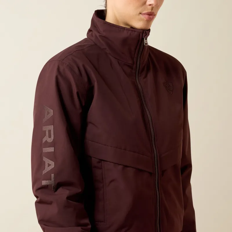Ariat Womens Stable 2.0 Insulated Jacket Chocolate Plum-4