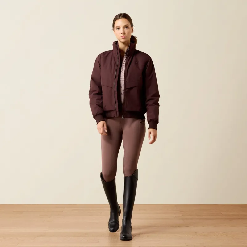 Ariat Womens Stable 2.0 Insulated Jacket Chocolate Plum-5