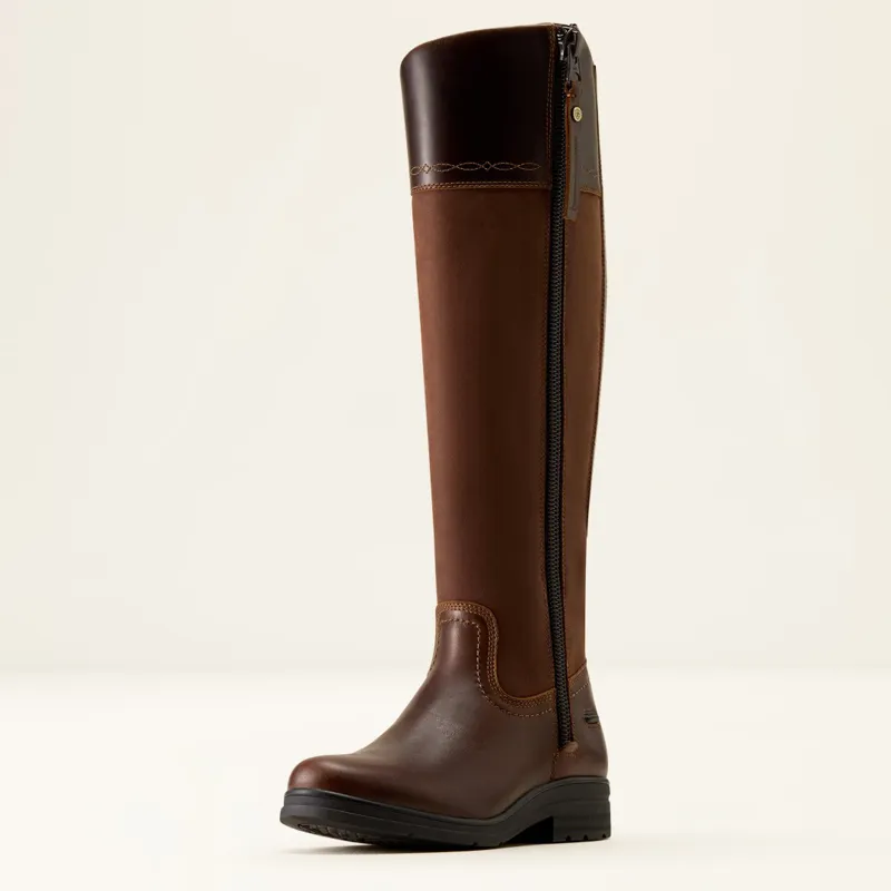 Ariat Womens Windsor Waterproof Boot Tabacco Brown-1