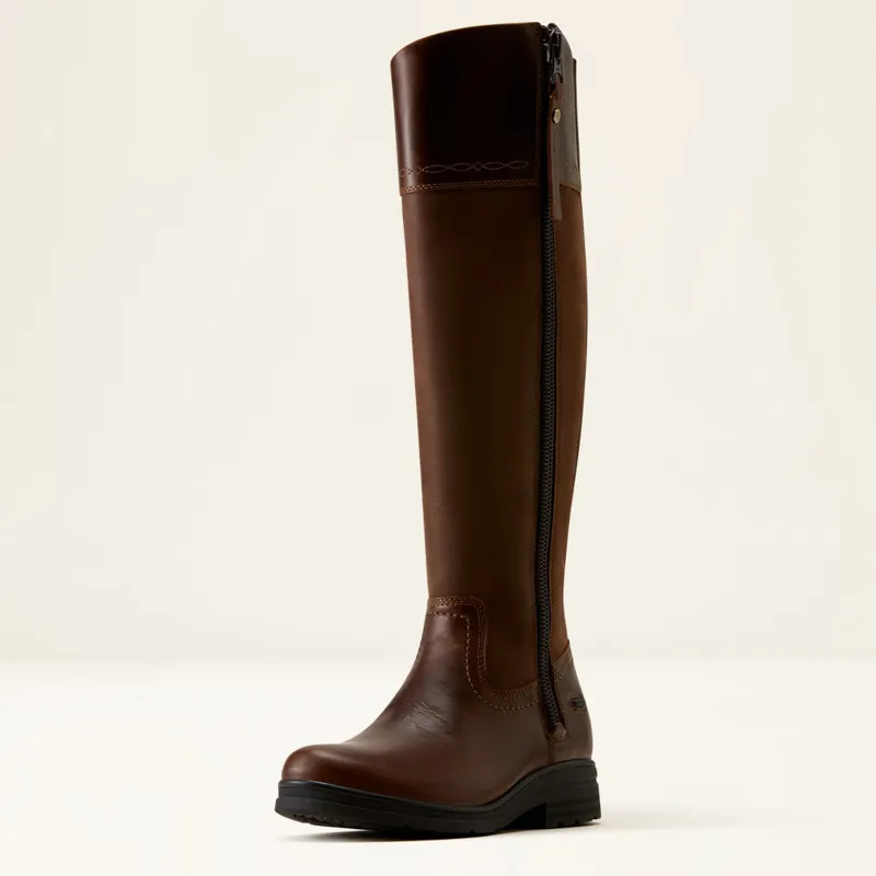 Ariat Womens Windsor Waterproof Boot Tabacco Brown-2