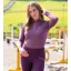 Blackfort Equestrian Cool Mesh Base Layer Long Sleeve Fig