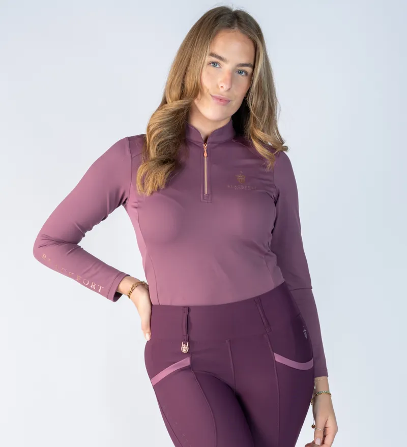 Blackfort Equestrian Cool Mesh Base Layer Long Sleeve Fig-5