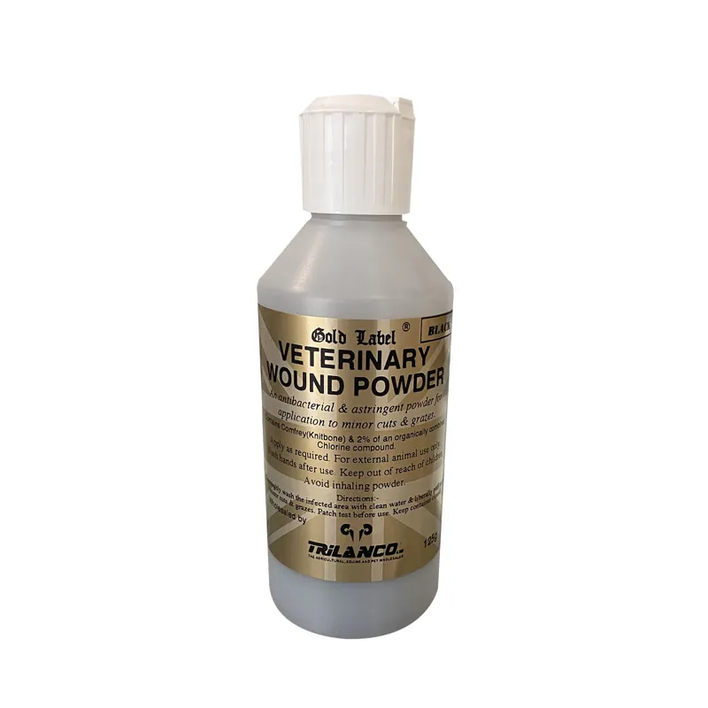 Gold Label Wound Powder 125g Black