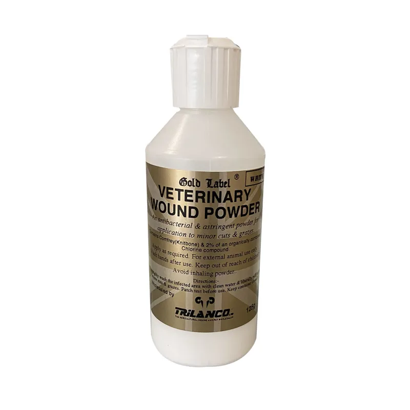 Gold Label Wound Powder 125g White