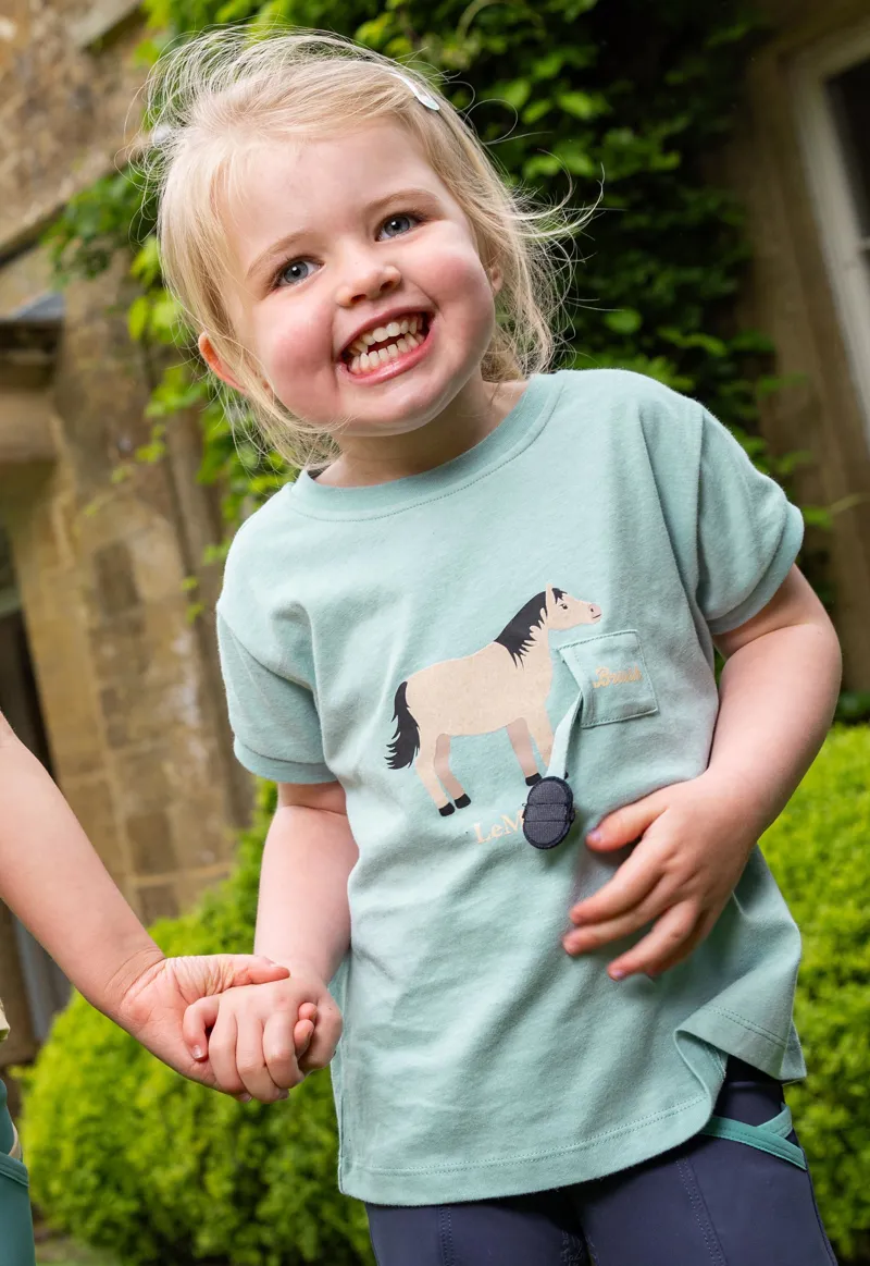 LeMieux Mini Alex Tee Aqua-1