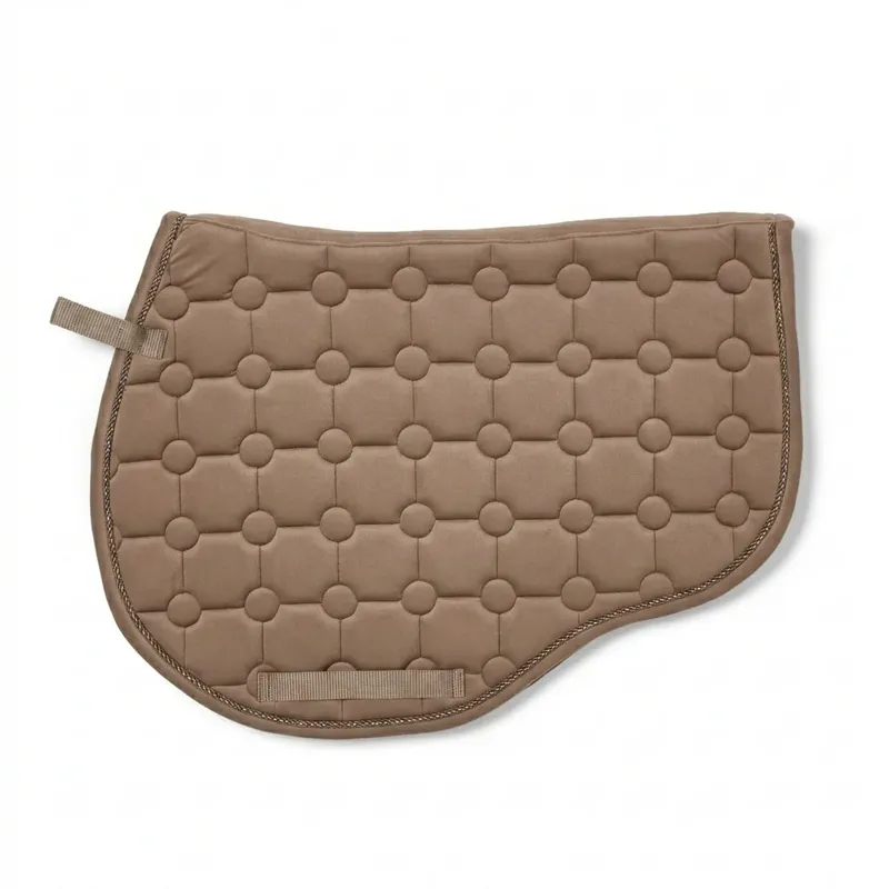 Cameo Suede Saddle Cloth GP/Jump Mocha