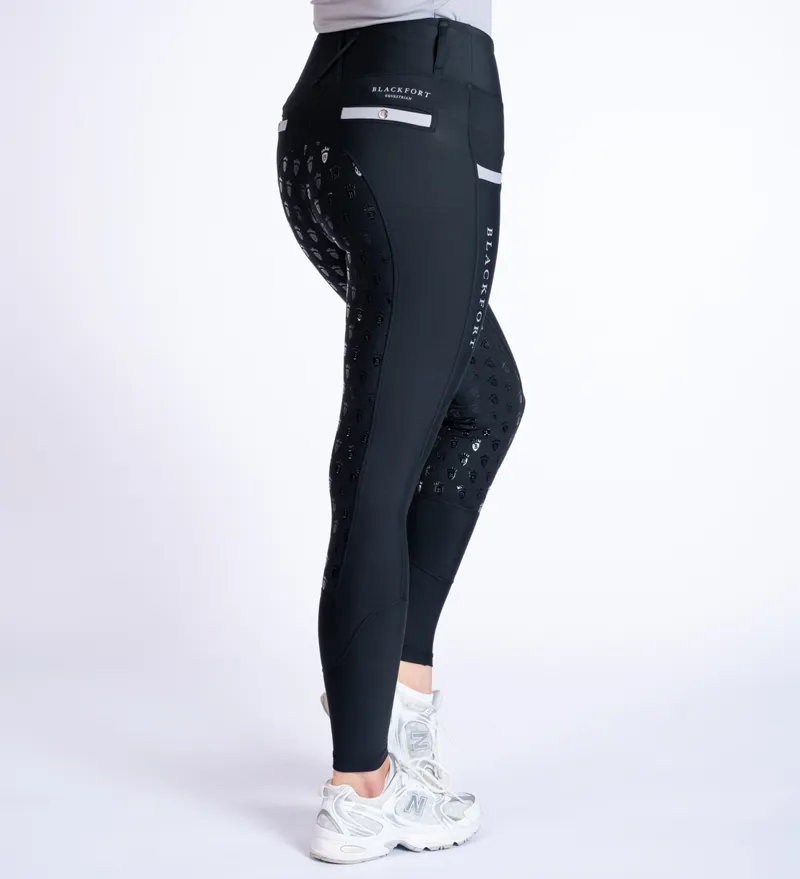 Blackfort Equestrian Training Tights 3.0 Black/Mushroom-3