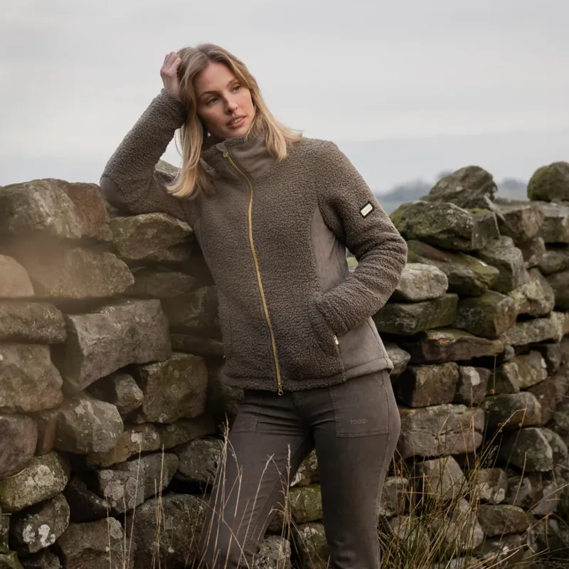 Toggi Hopkins Ladies Fleece Jacket Truffle-1