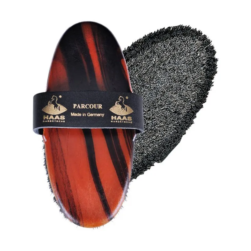 HAAS Parcour Body Brush Brown/Black