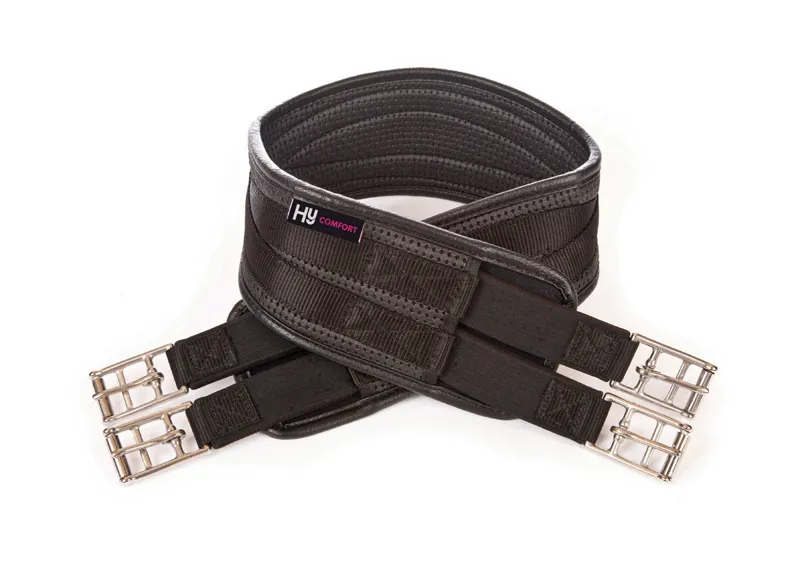 HyComfort Waffle Girth Black