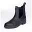 Hy Equestrian Childrens Wax Leather Jodhpur Boots Black