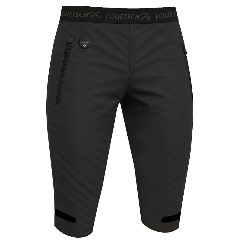 Equetech Inferno Heated Waterproof Over Breeches Black