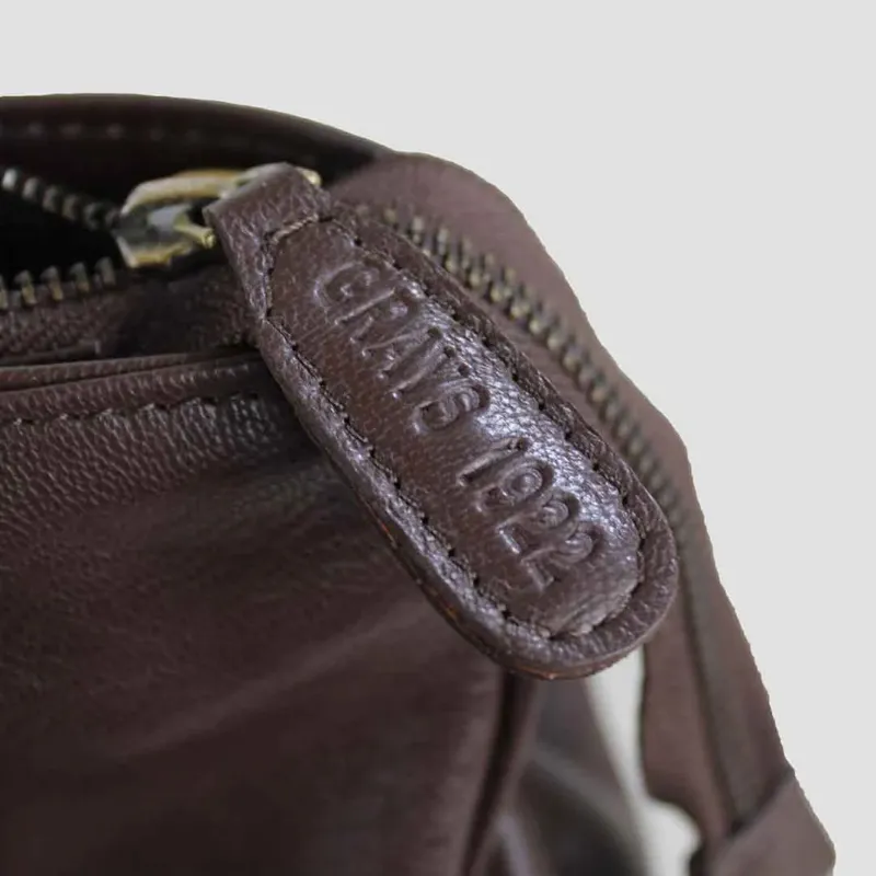 Grays Sadie Handbag With Snaffle Brown Leather-4