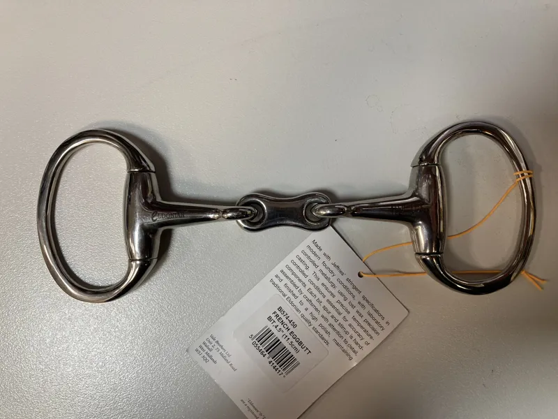 Jeffries Eldonian Eggbutt Snaffle French Link
