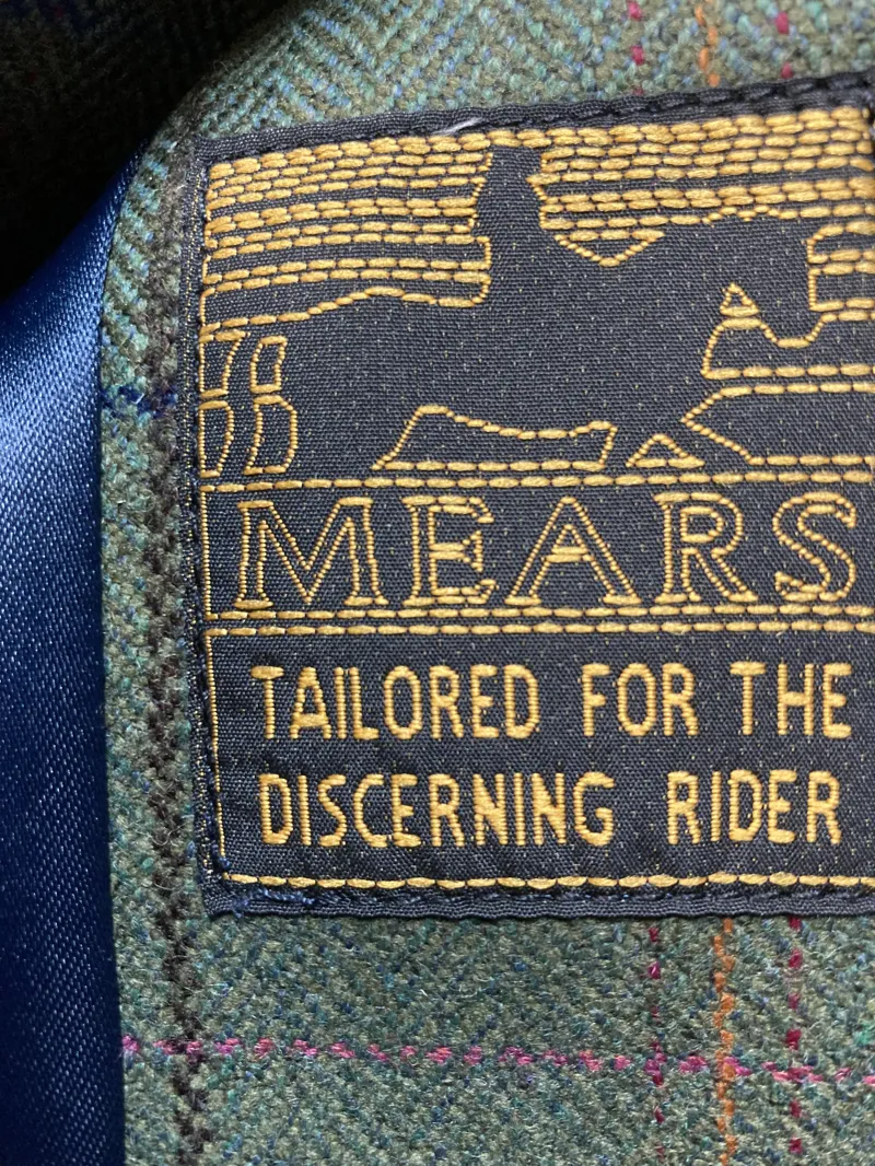 Mears Mitton Junior Tweed Jacket With Navy Prem Trim 24In-1