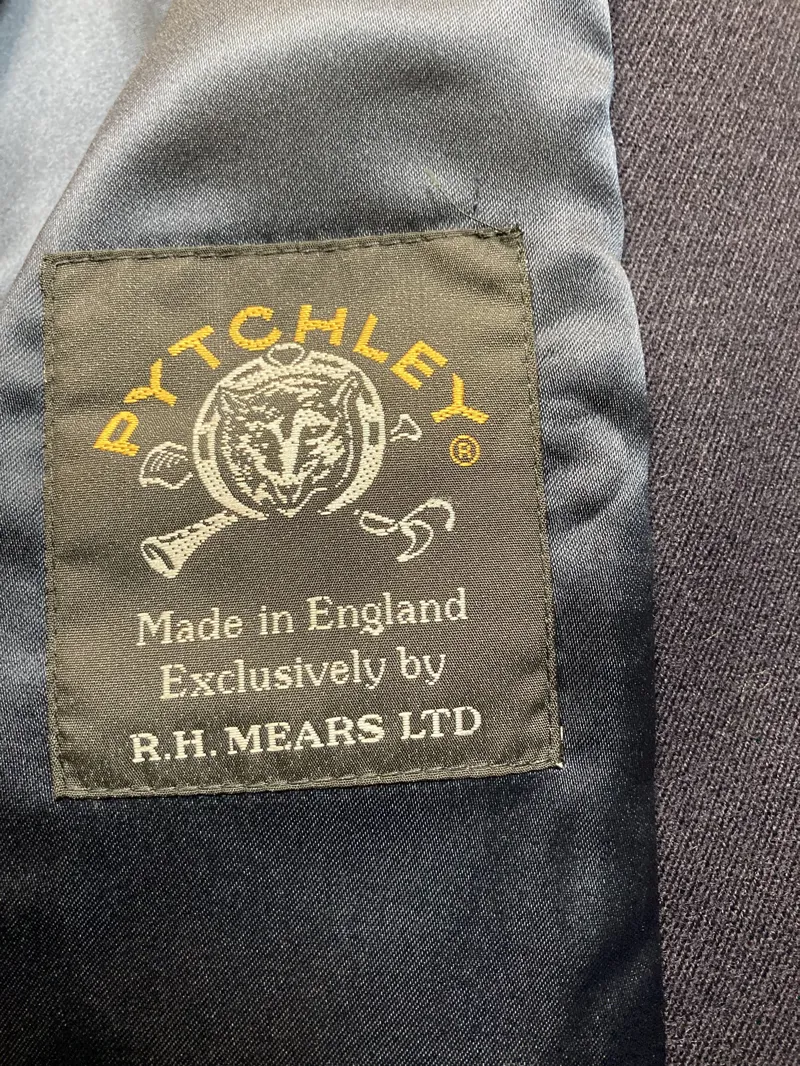 Mears Pytchley Mitton Junior Competition Jacket With Velvet Collar Navy-1
