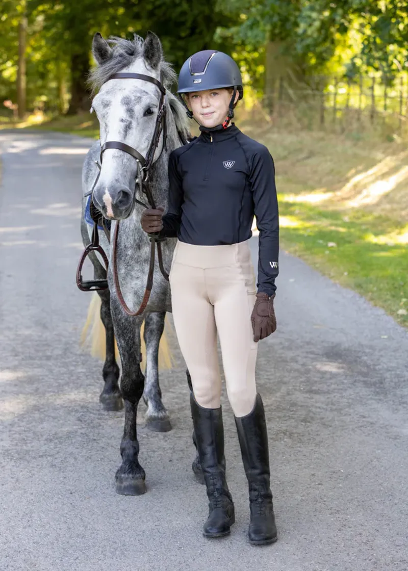 Woof Wear Young Rider Pro Tights Stone-4