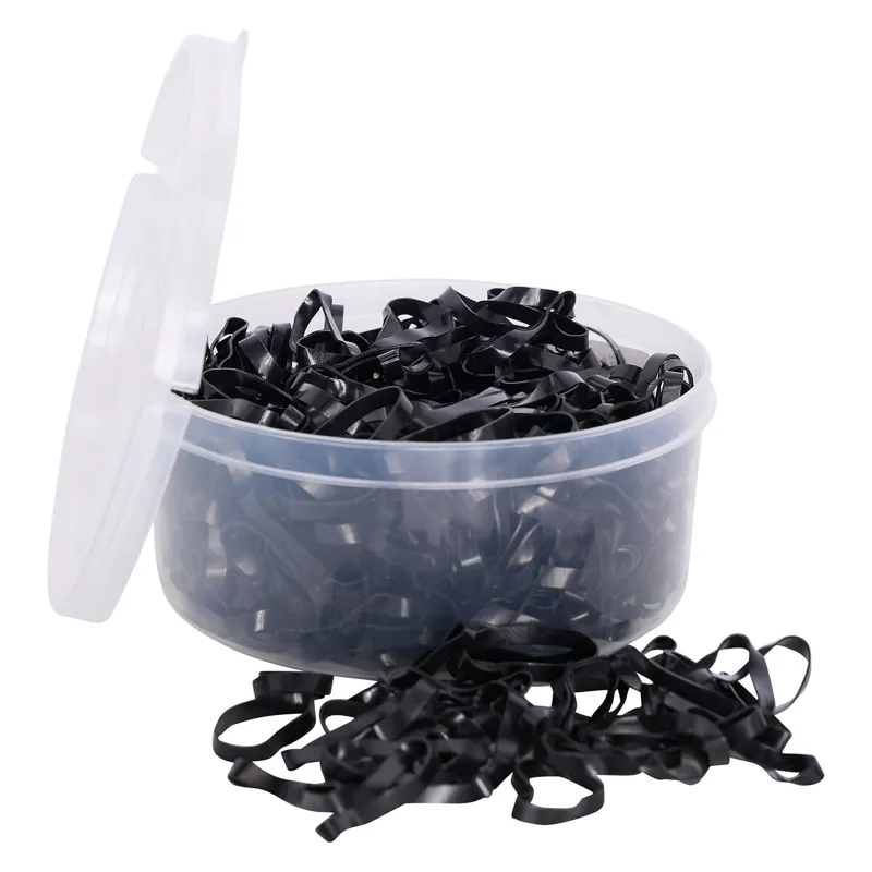 Imperial Riding Plaiting Bands Tub XL Black