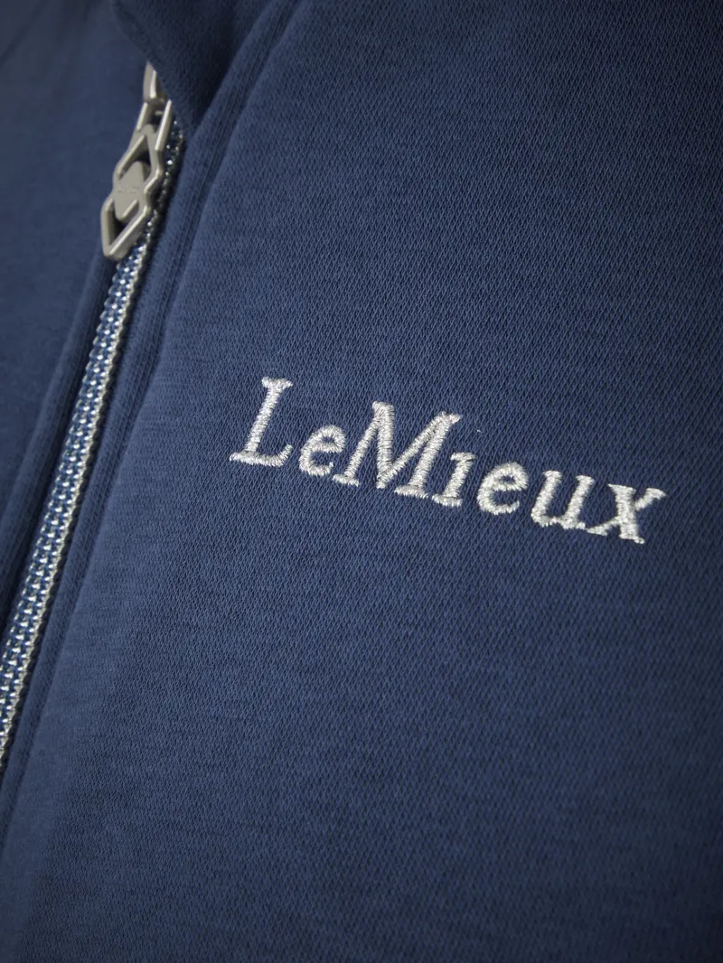 LeMieux Ladies Sherpa Hoodie Atlantic-5