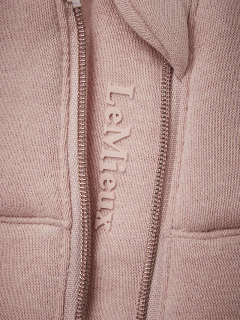 LeMieux Ladies Kali Half Zip Sweat PInk Quartz-3