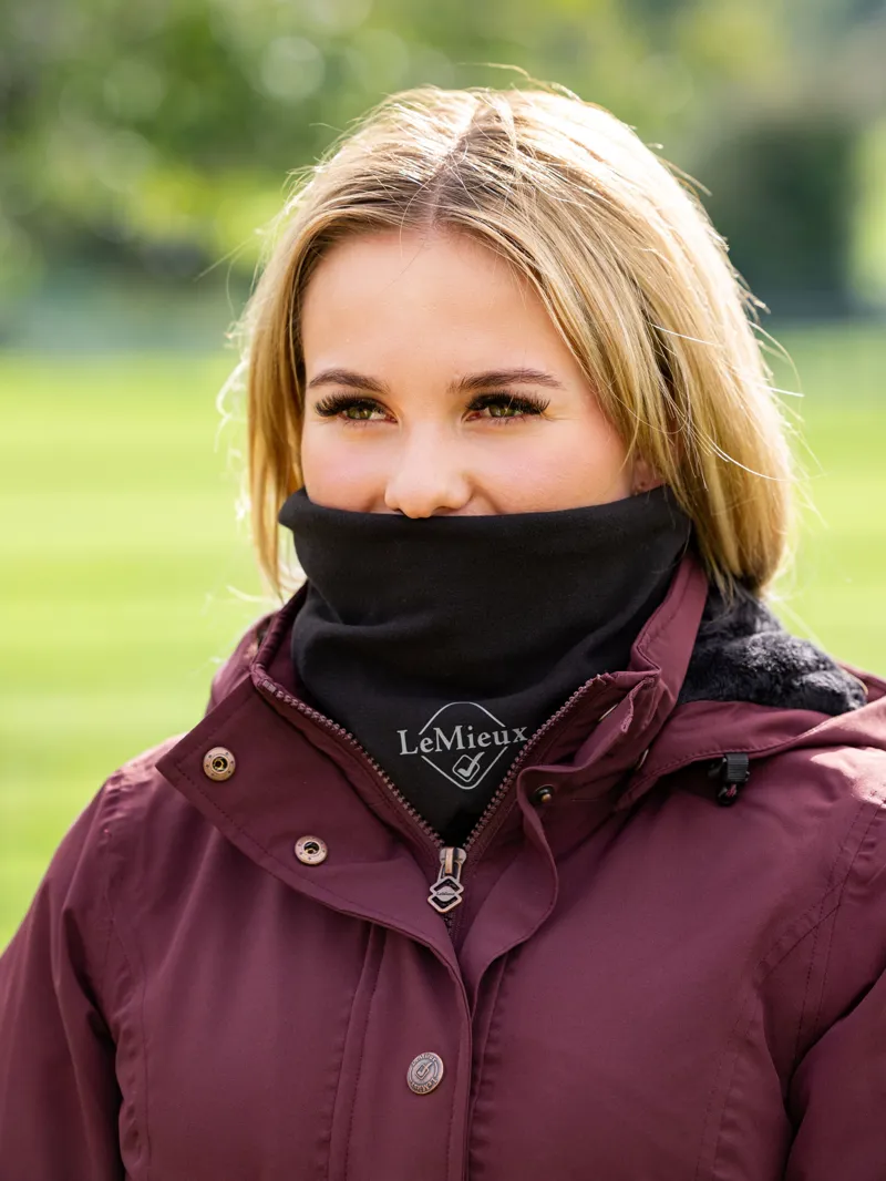 LeMieux Stretch Snood Black-1