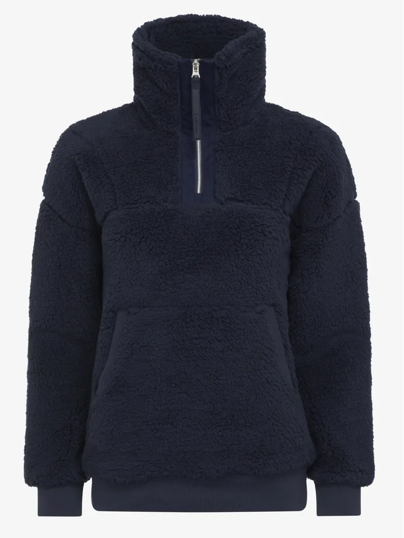LeMieux Ladies Tara Teddy Fleece Navy-3