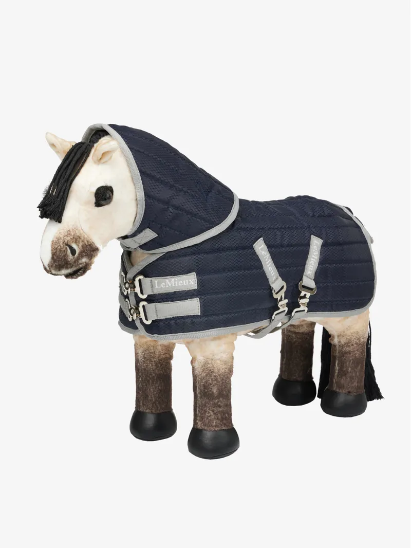 LeMieux Toy Pony Stable-Tek Rug Nvy