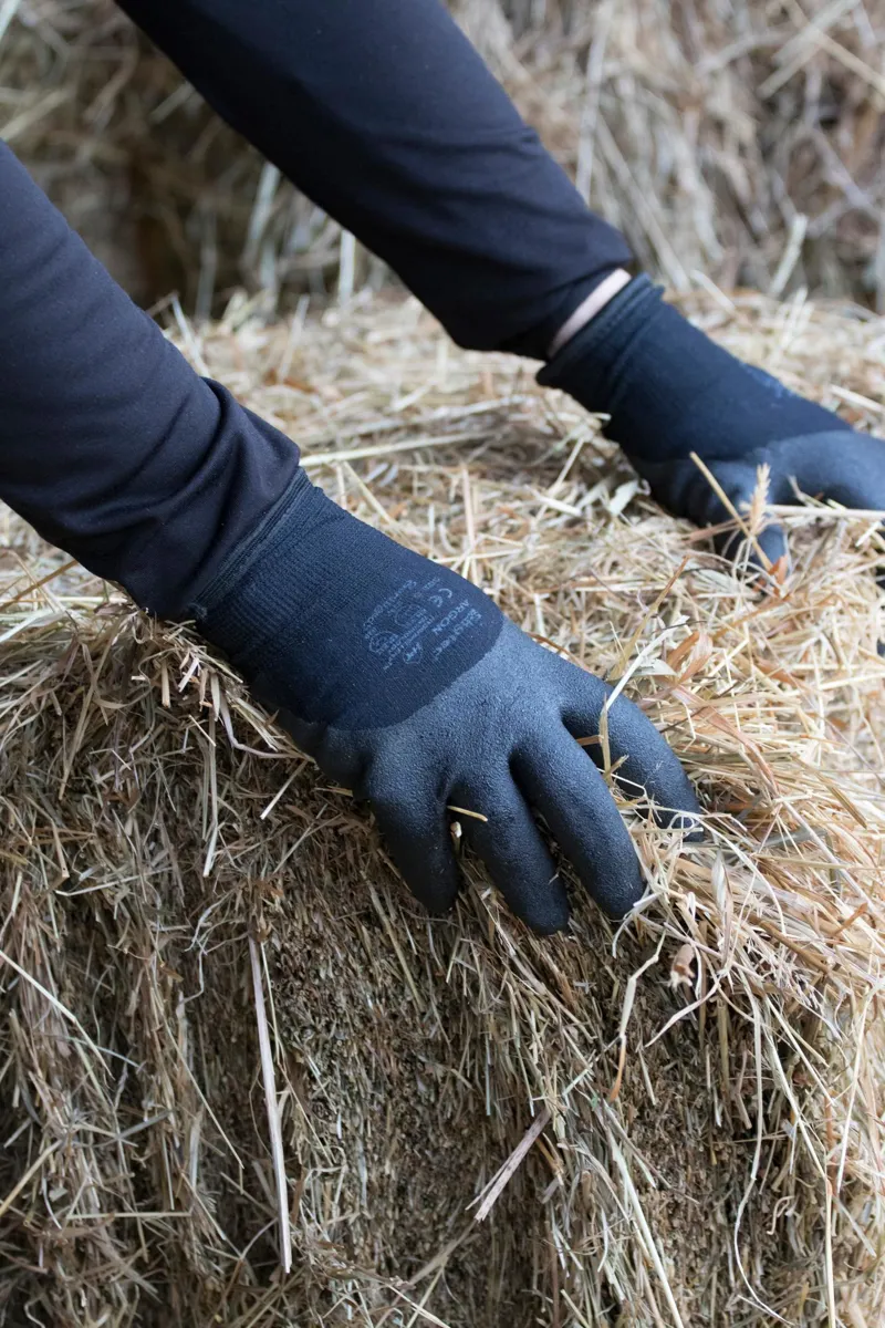 LeMieux Thermal Work Gloves Black-1