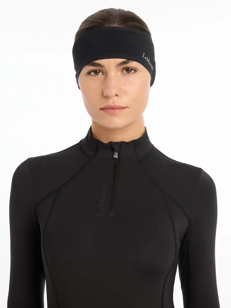 LeMieux Ear Warmer Headband Black-2